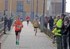 James Buis (Border Harriers) wins the Transped Blyth Valley 10k.
